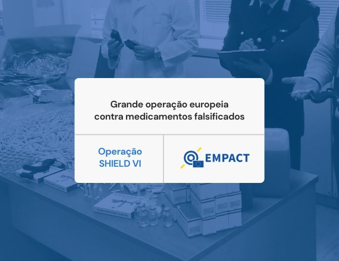 Europol contra o crime farmacêutico, apreende cerca de 33 Milhões de euros de medicamentos falsificados